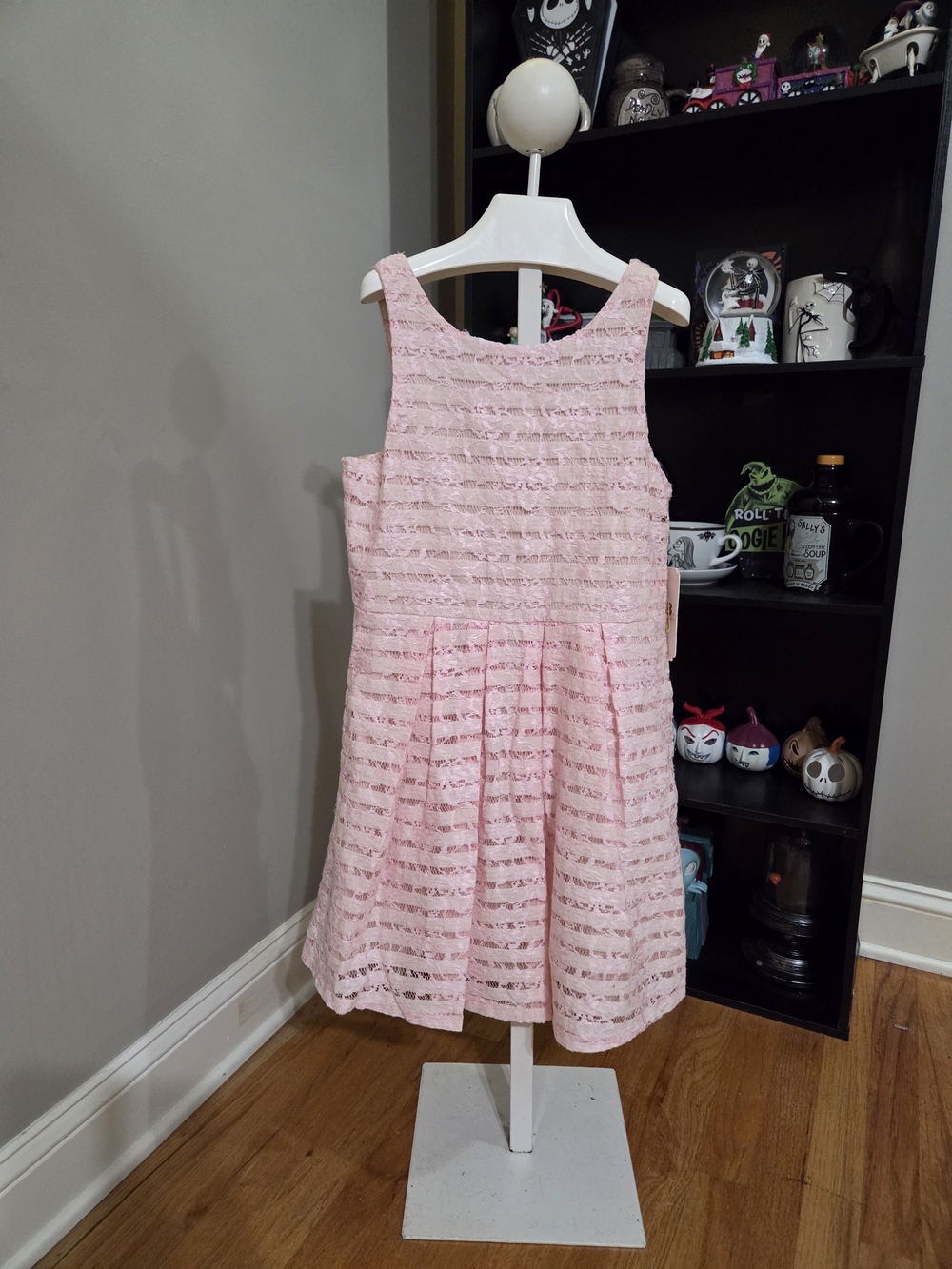 GB girls Pink Lace Tank Dress for Girls